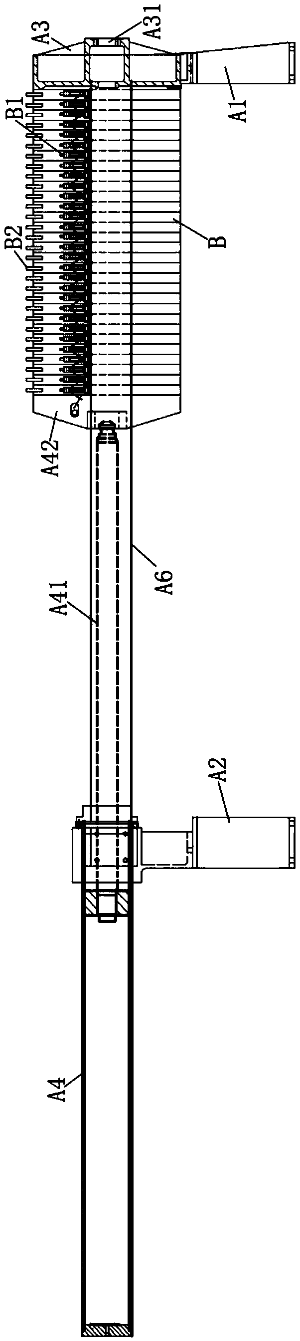 Quick-open type filter press