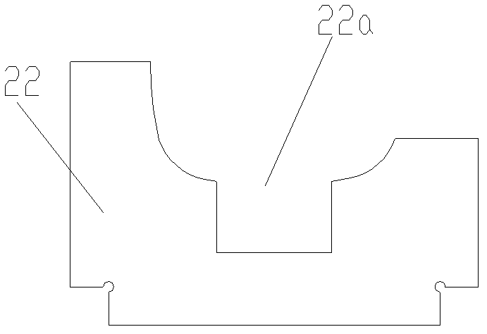 Silencer support frame welding mold