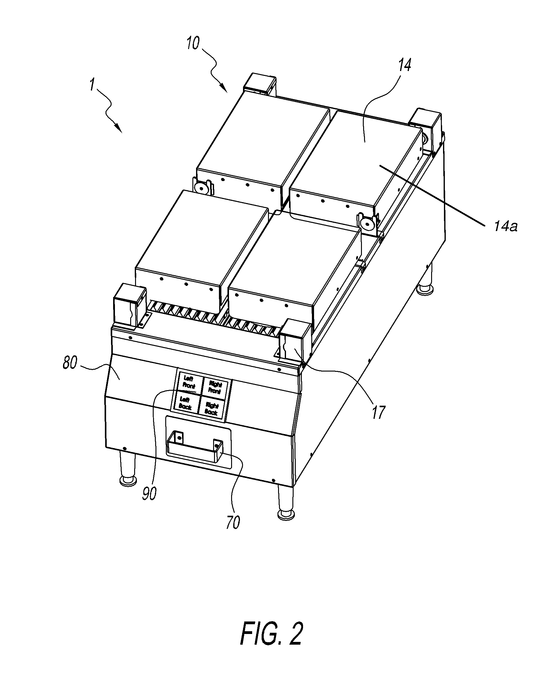 Multi-zoned clamshell charbroiler