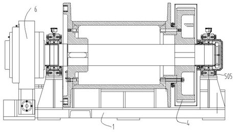 Conveyor belt tensioning device of belt conveyor