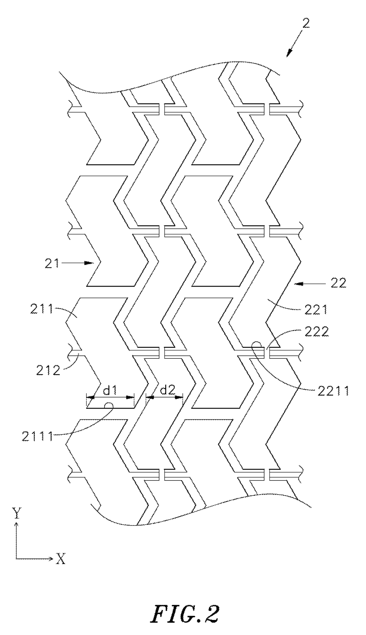 Capacitive touch panel