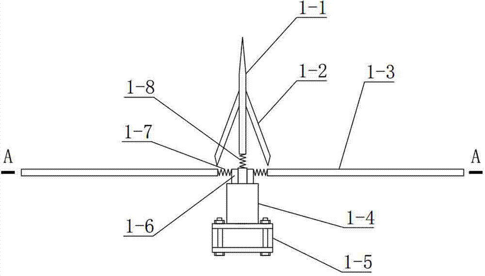 A kind of high-voltage transmission iron tower and its installation method