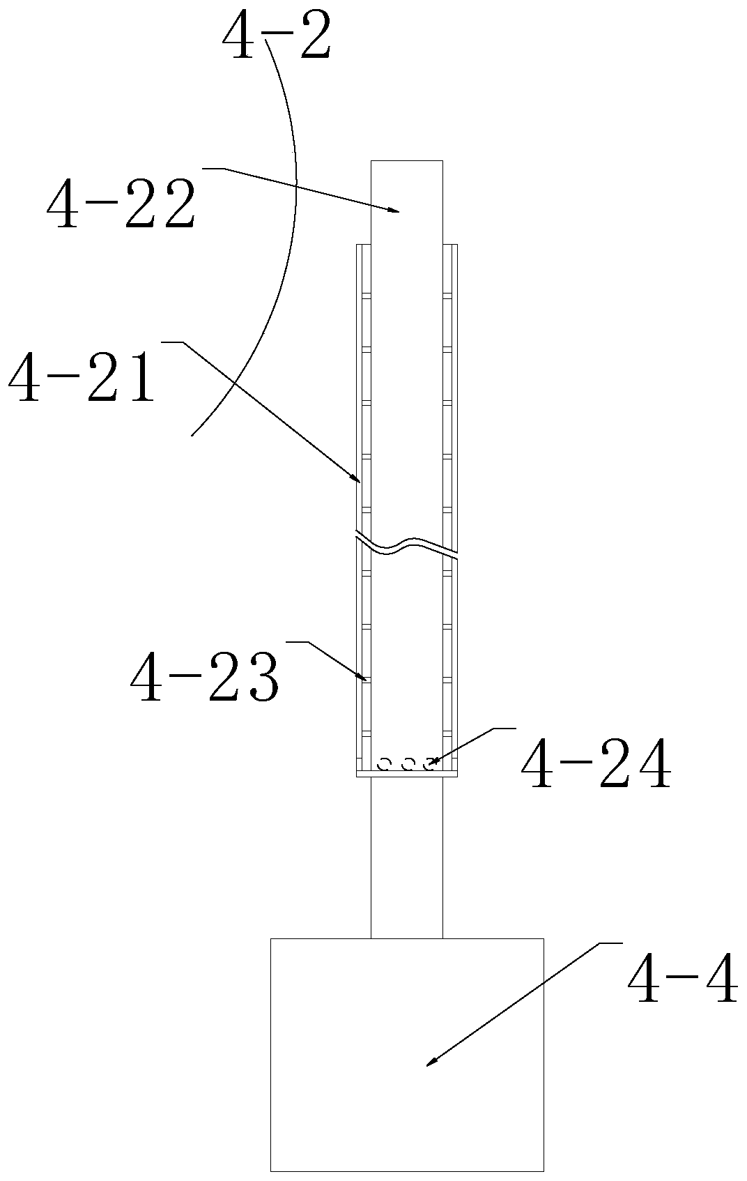 Drying, smell removal and cooling device for plastic