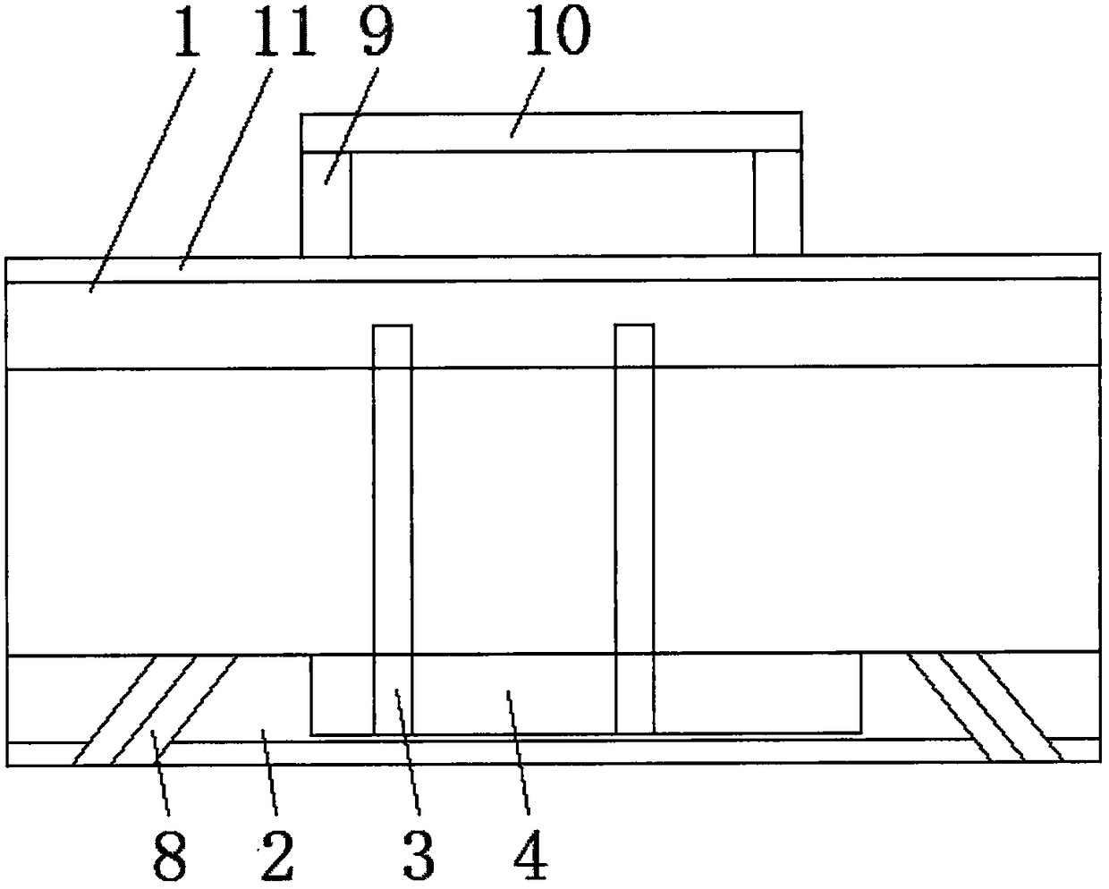 High-efficiency filtering petroleum screen pipe