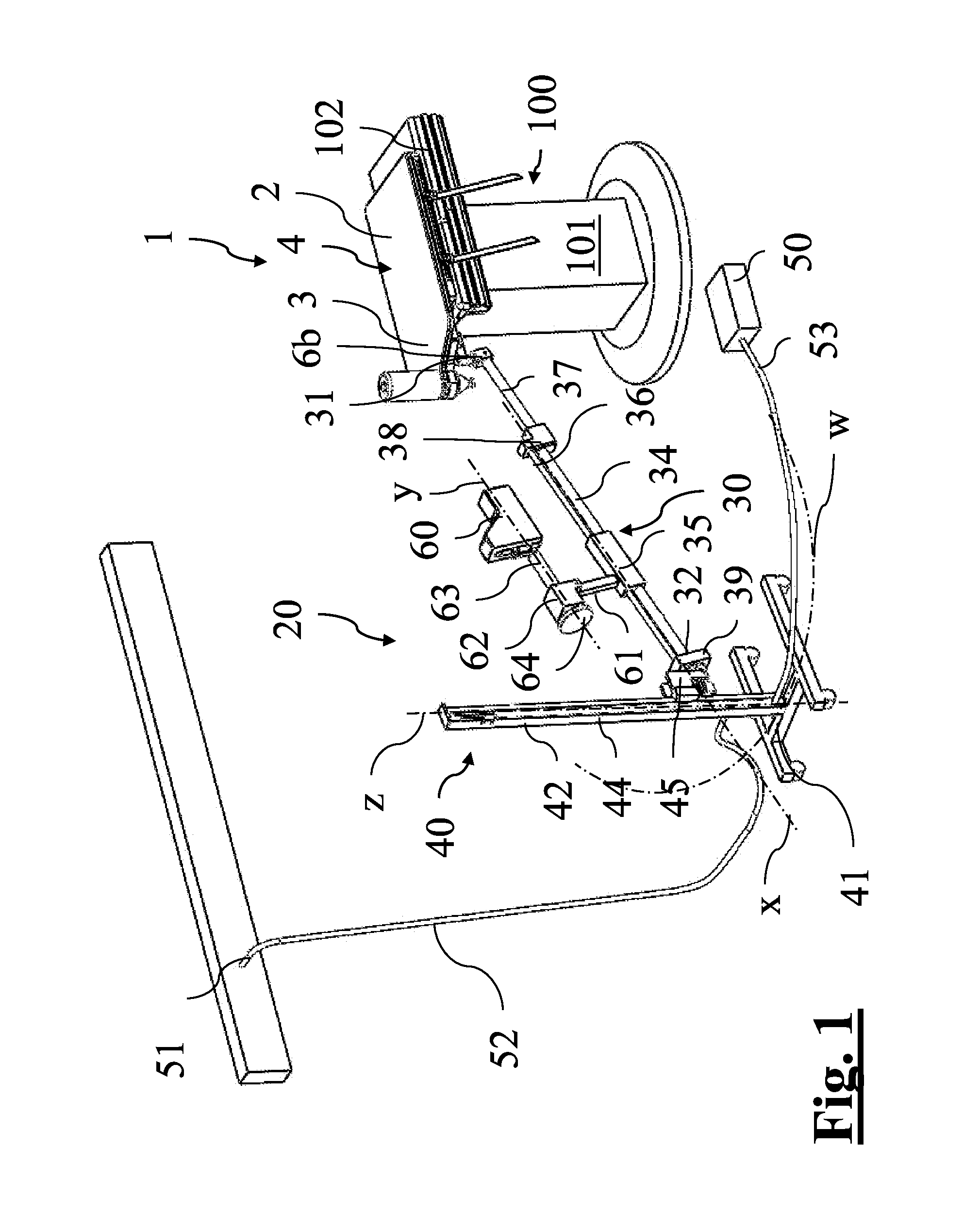 Adapter plane for surgical table, in particular for hip replacement surgery with anterior approach