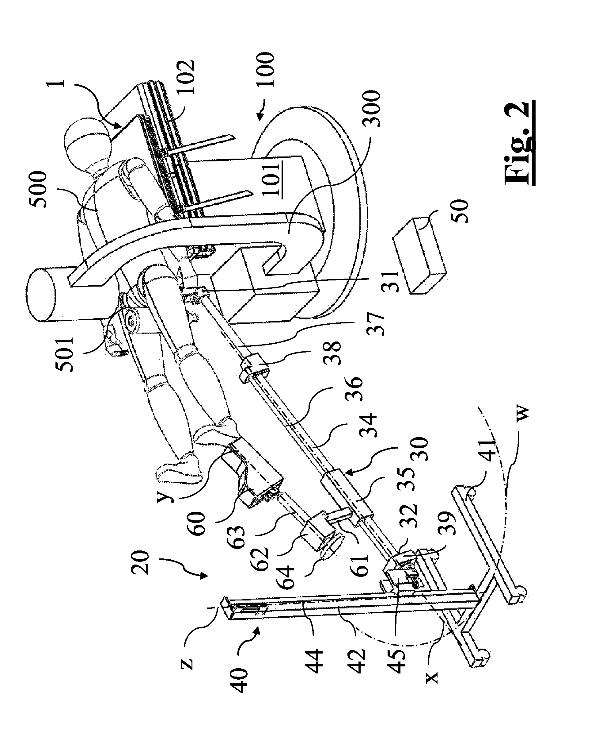 Adapter plane for surgical table, in particular for hip replacement surgery with anterior approach