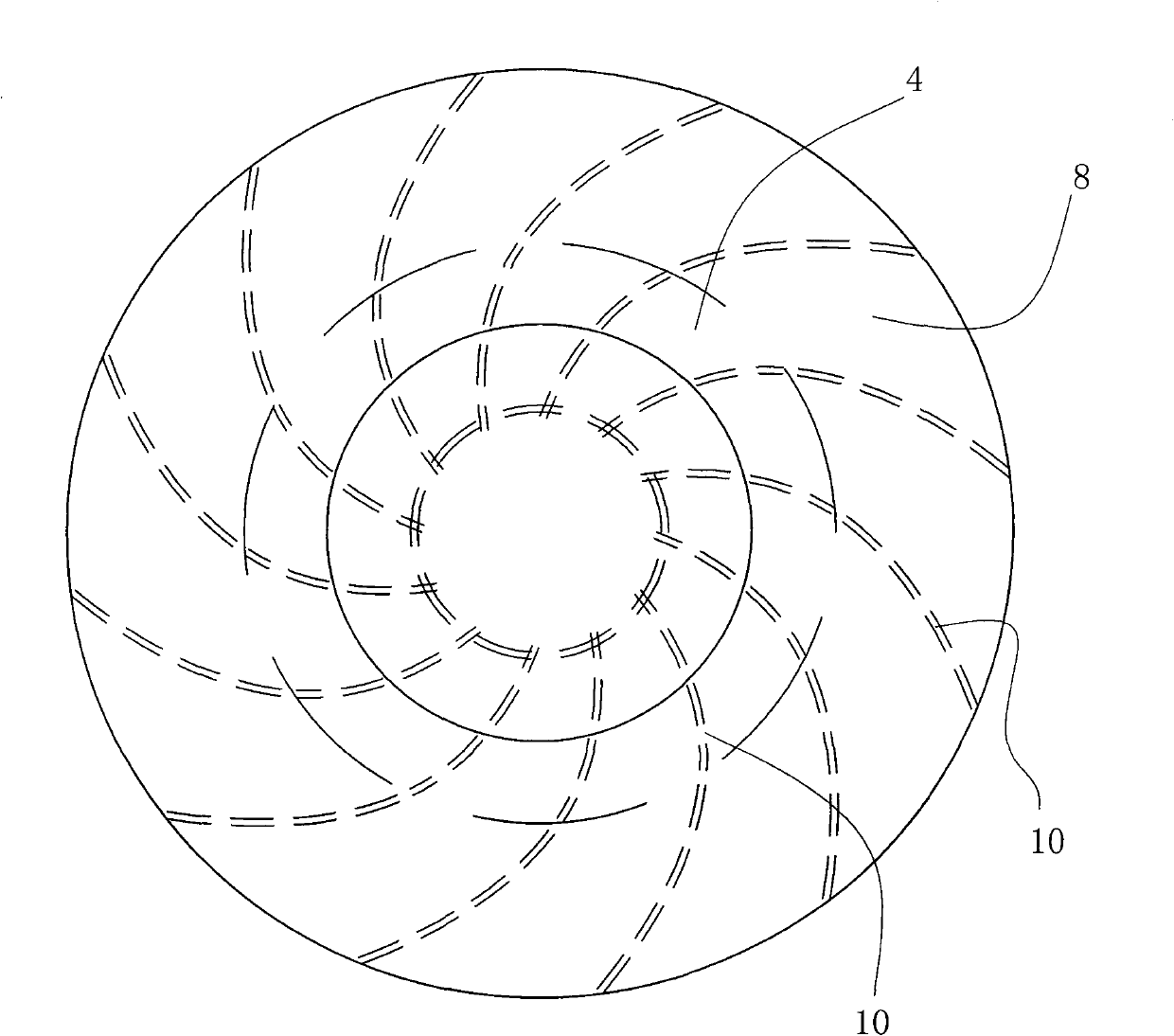 Rotational flow mixer