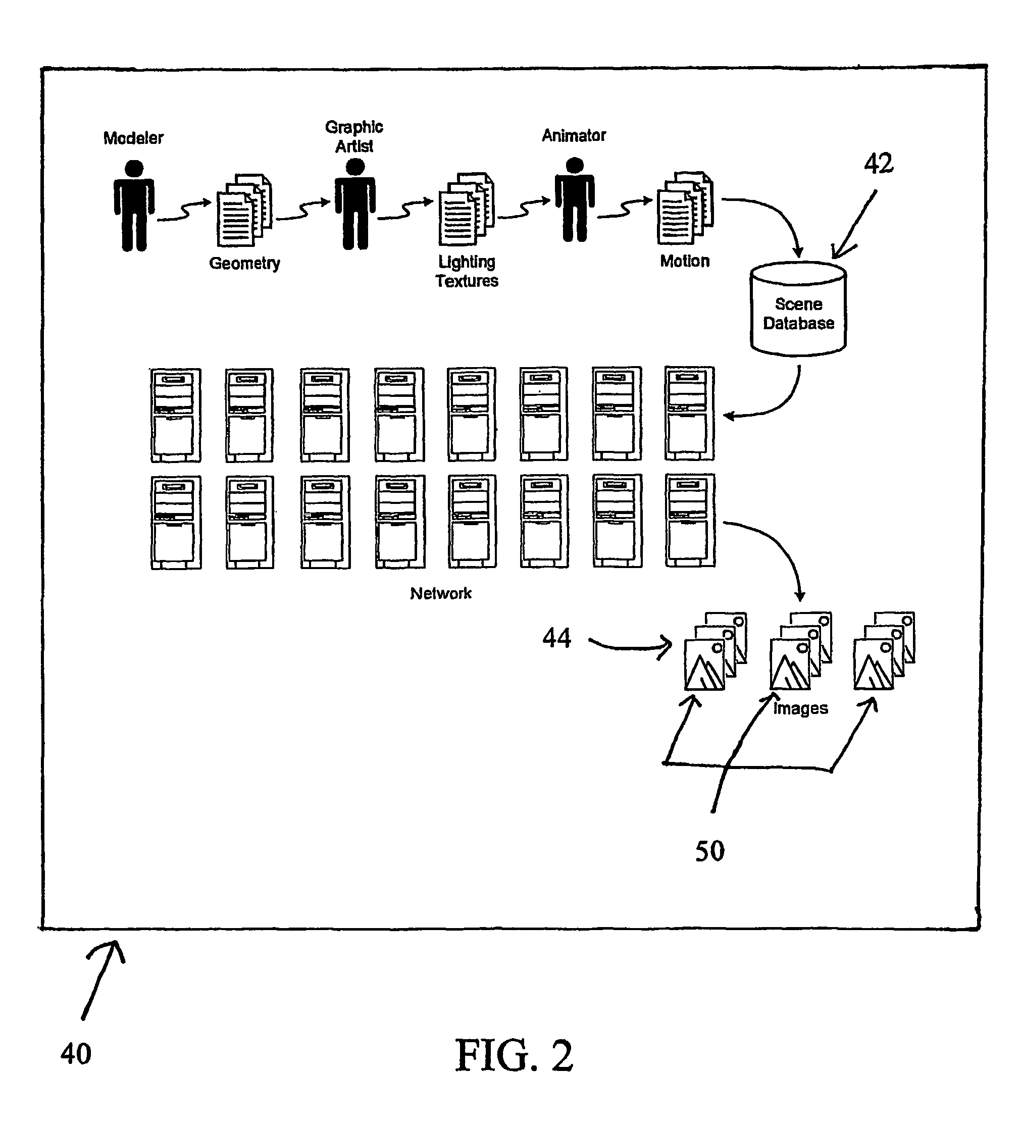 System and method visible surface determination in computer graphics using interval analysis