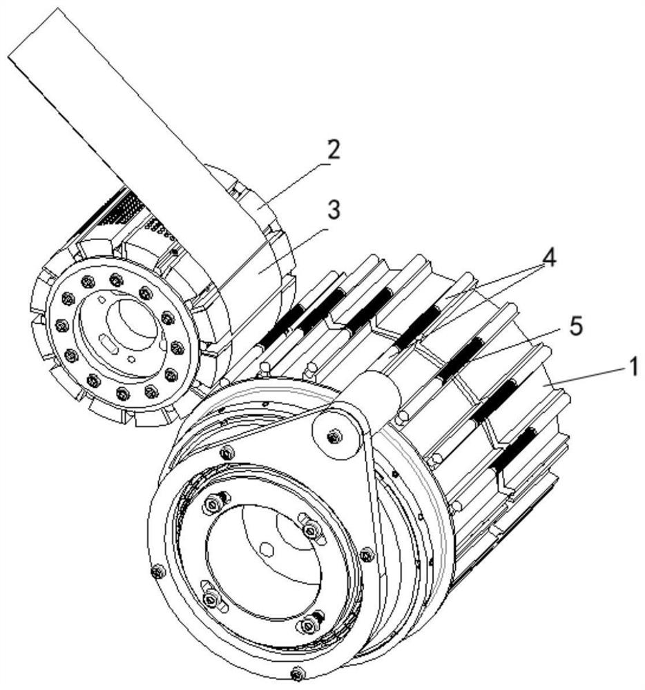 Closing wheel disassembling and assembling tool