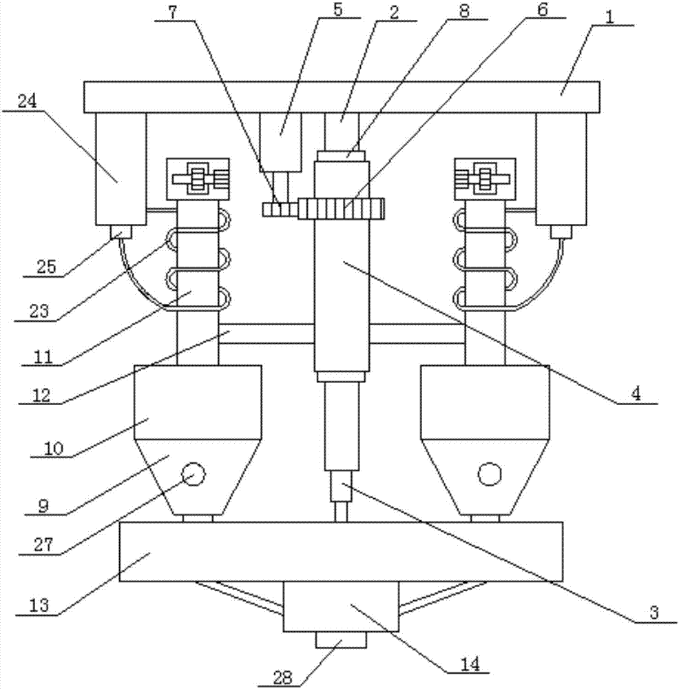 Rotary type 3D printing head