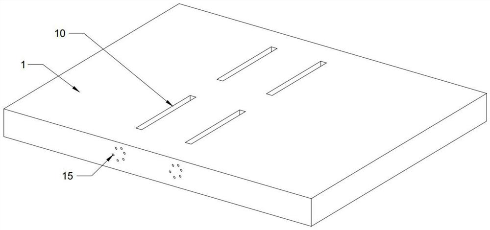 Rapid pressing device for mechanical manufacturing device