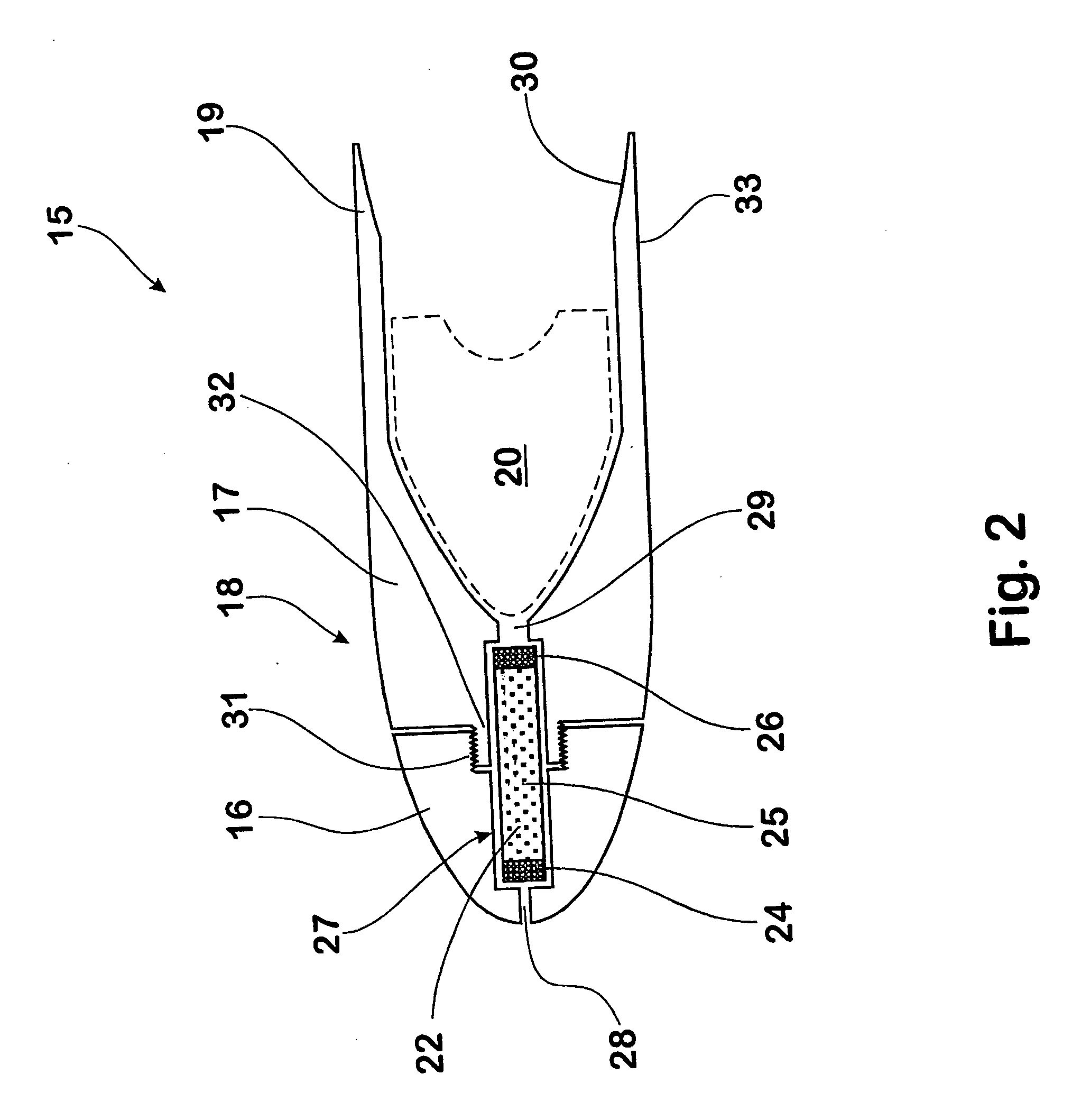 Ignition arrangement for stacked projectiles