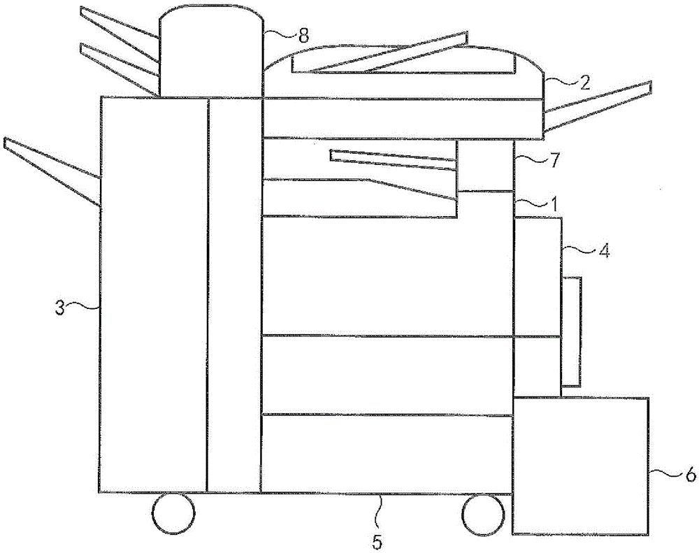 Electric apparatus and residual electric charge discharging method