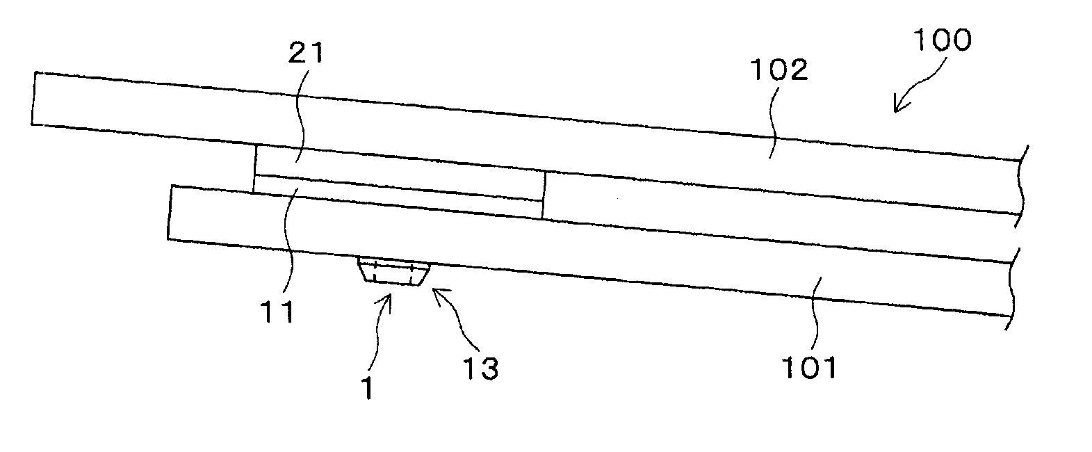 Silencer for a multi-leaf spring