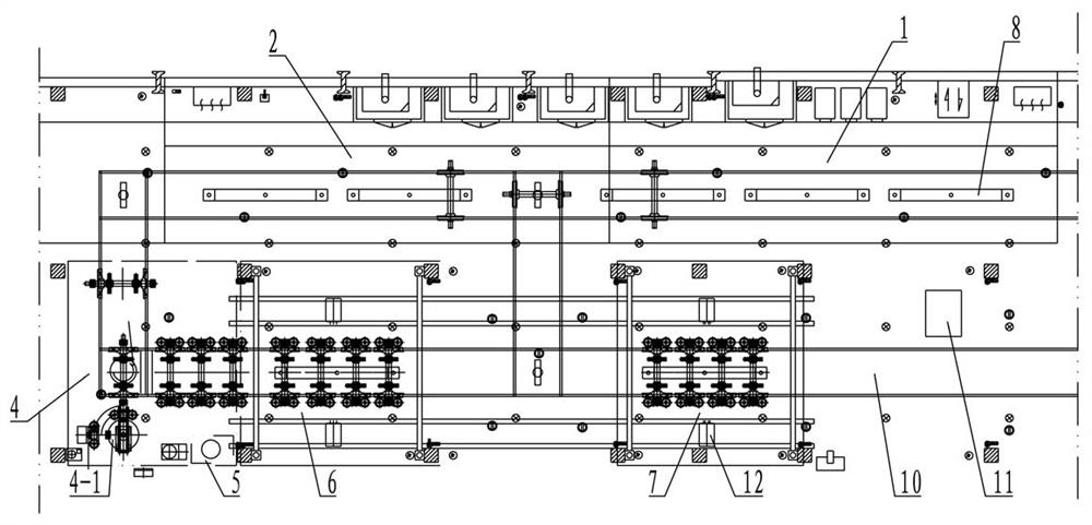 Wheel axle assembly process method