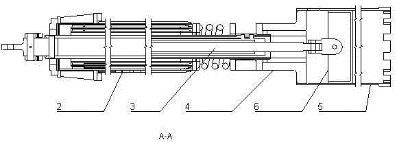 A dry-type integral earth-taking device for foundation pillar piles