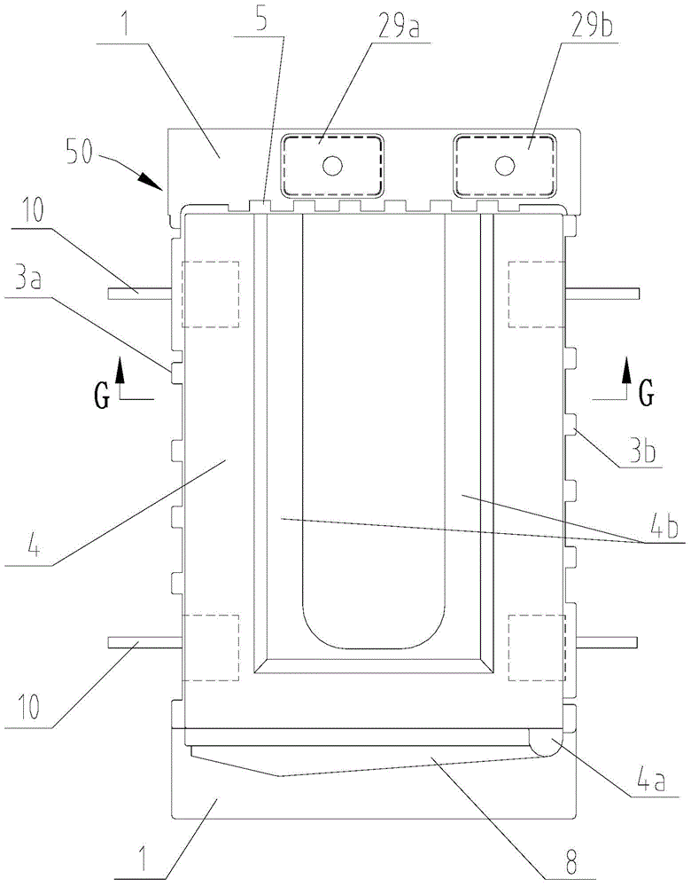 Housing of mobile toilet