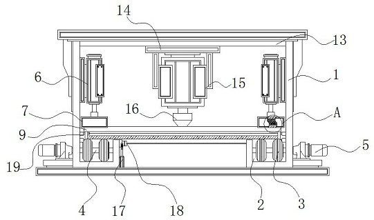 Steel plate hardness detection equipment capable of automatically feeding and discharging