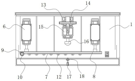 Steel plate hardness detection equipment capable of automatically feeding and discharging