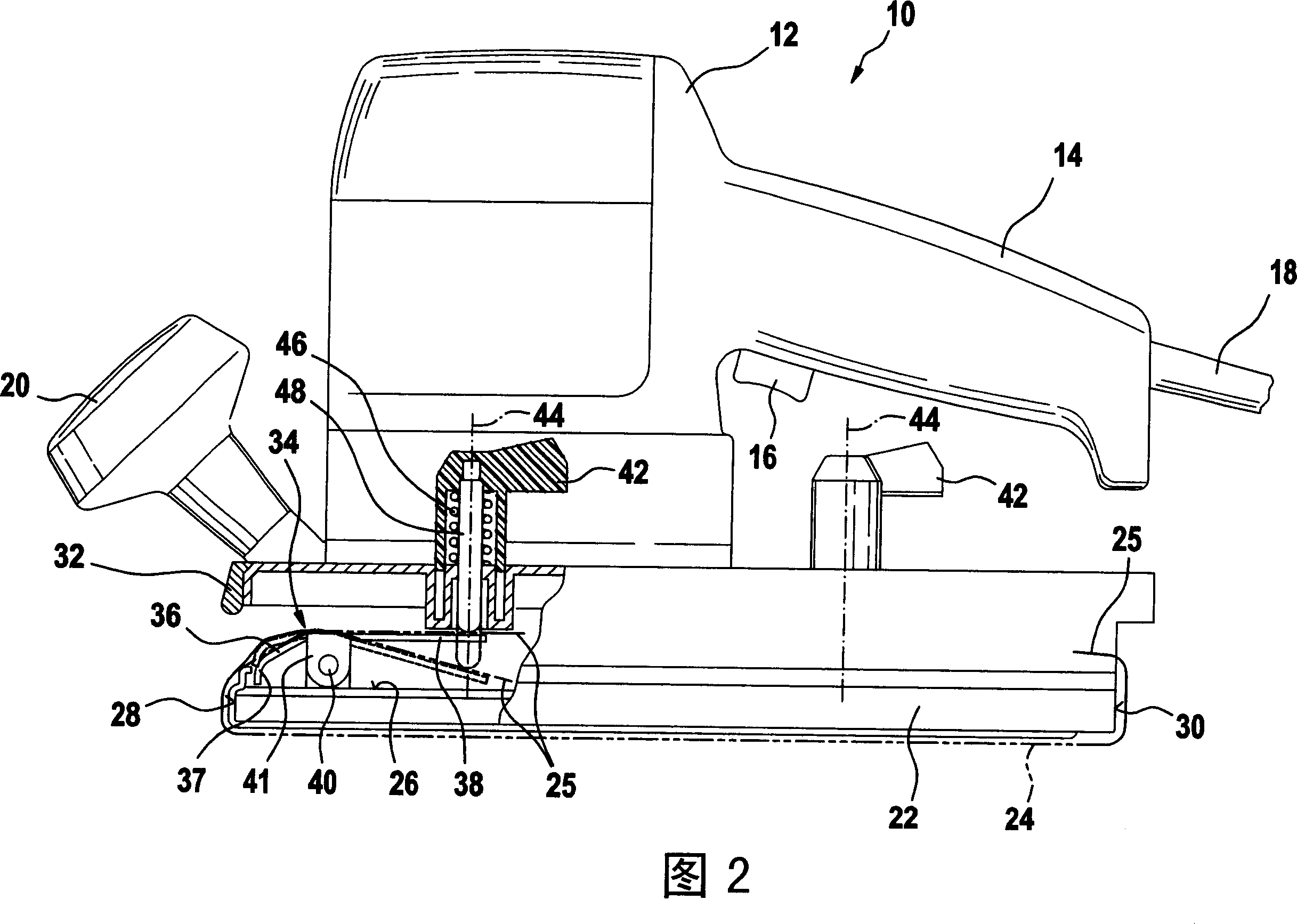 Portable grinding machine