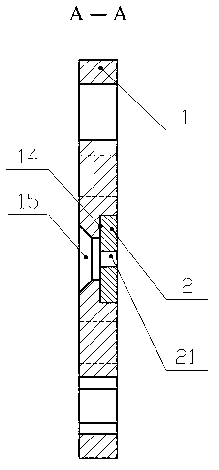 Threading mold for producing reinforcing band for strengthening thermoplastic plastic pipe