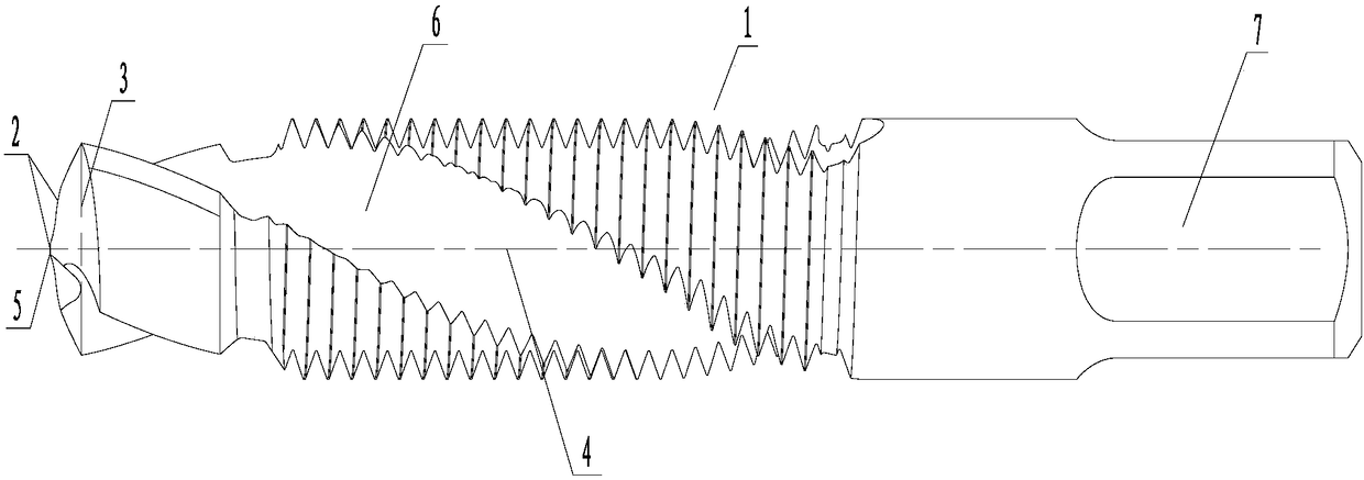 Combined tap and drill