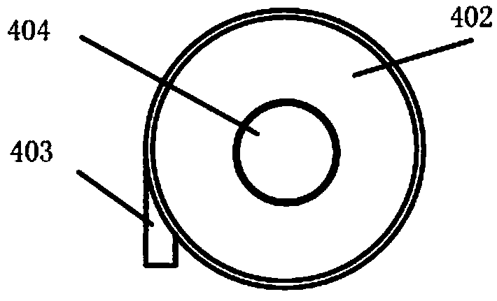 Ship exhaust gas desulfurization device