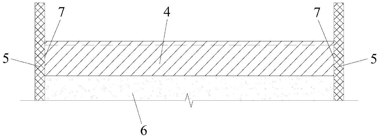 Resilient pad, mold and method for manufacturing open track bed