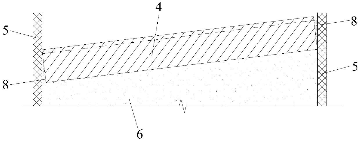 Resilient pad, mold and method for manufacturing open track bed