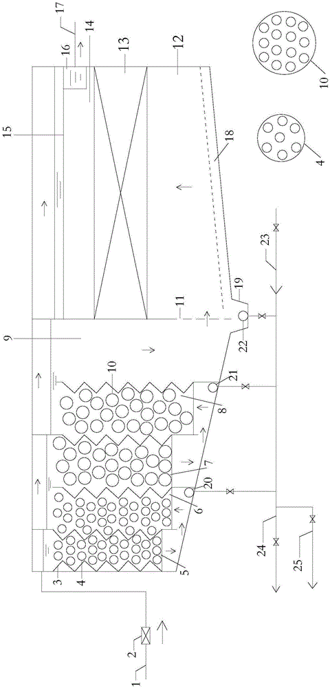 Precipitation water treatment method