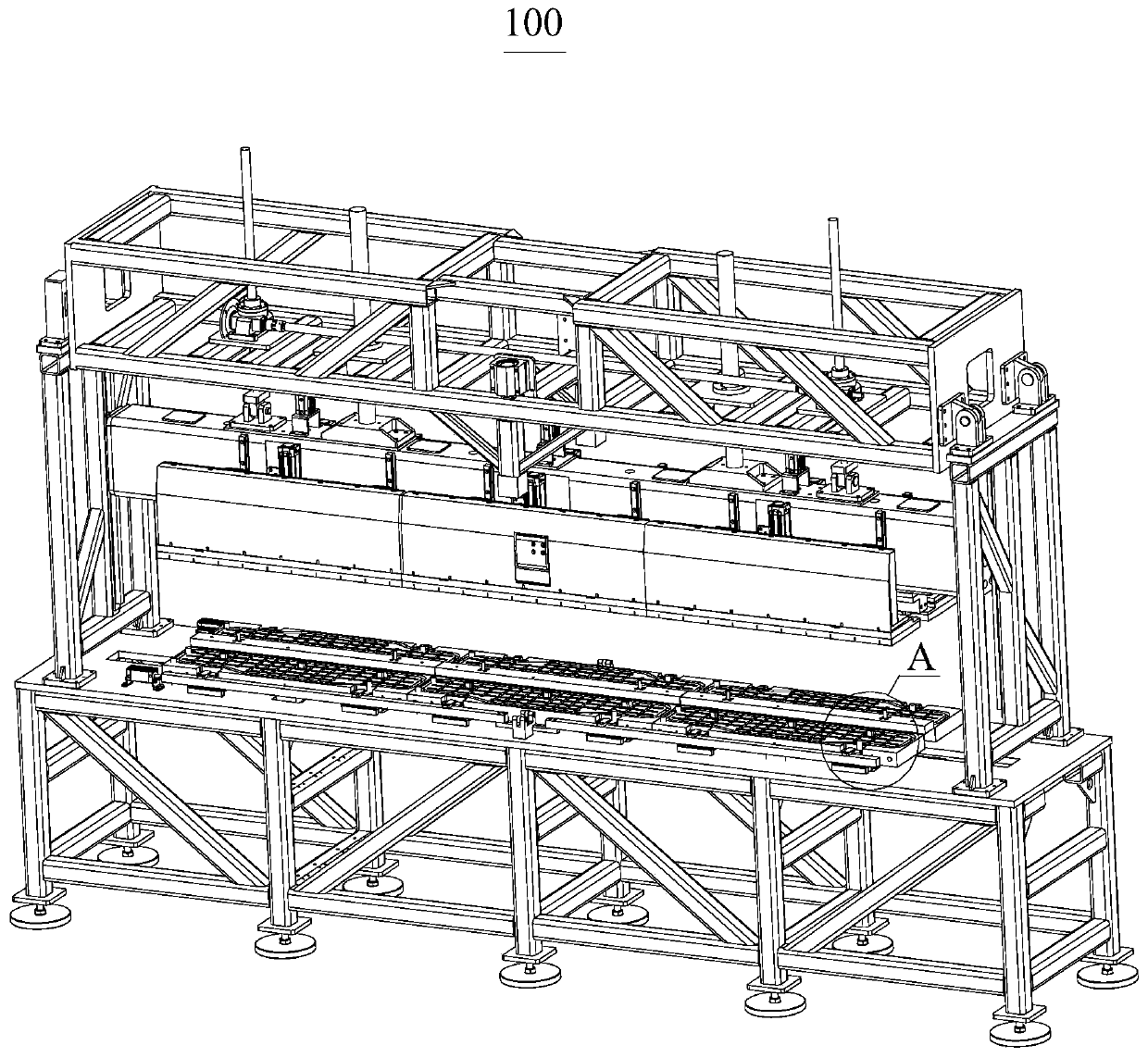 Automatic mold selecting system and control method thereof