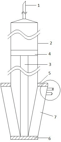 A syringe with quantitative rapid suction