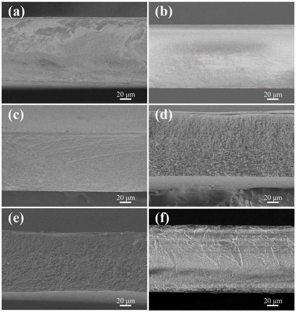 Preparation method of high-throughput graphene oxide-cellulose acetate composite membrane