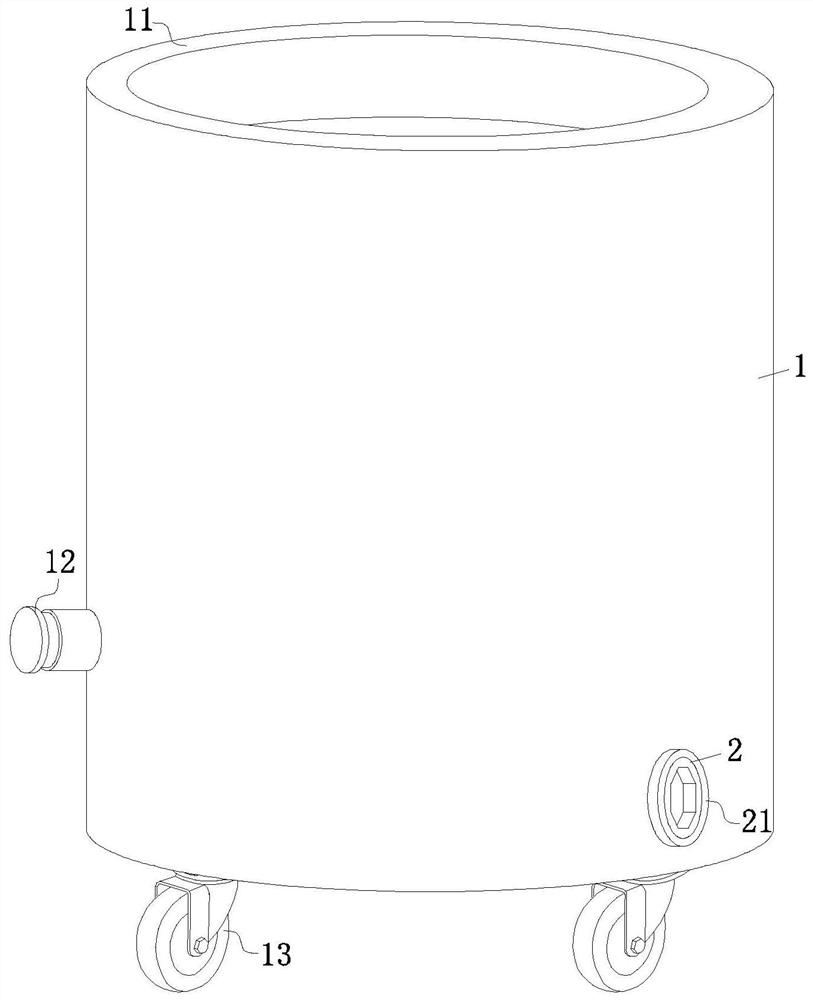 Steel bar surface cleaning device applied to concrete construction