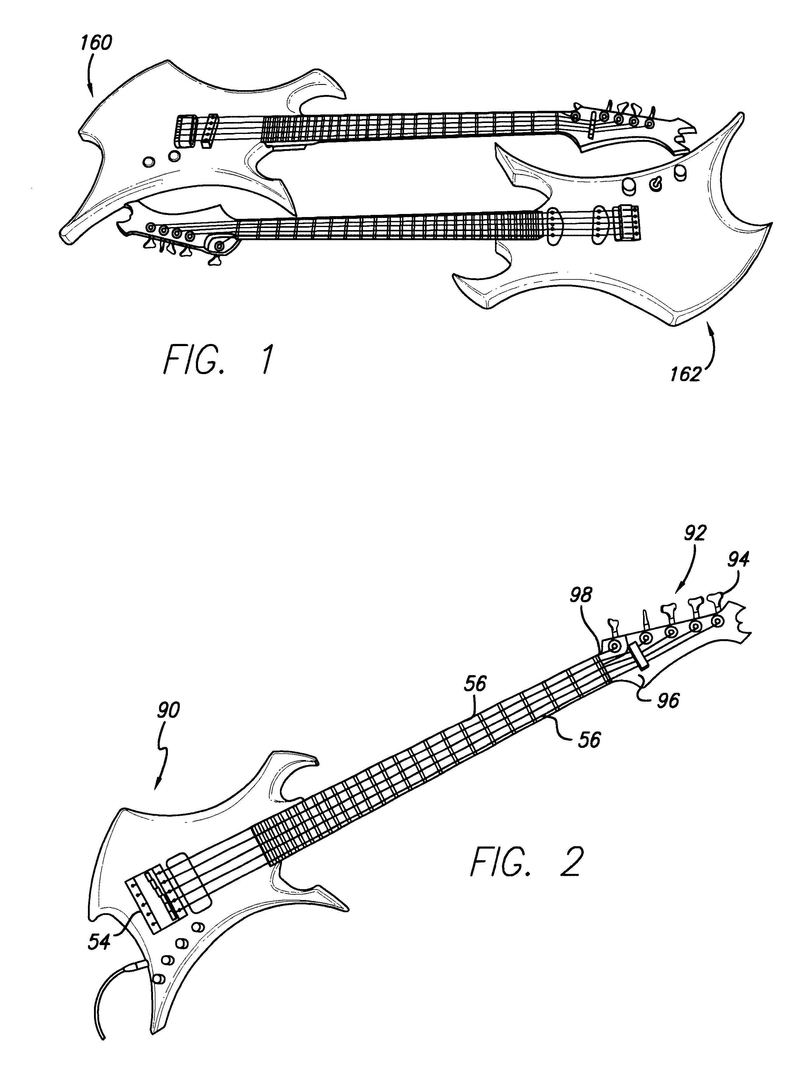 Stringed musical instruments and method therefor