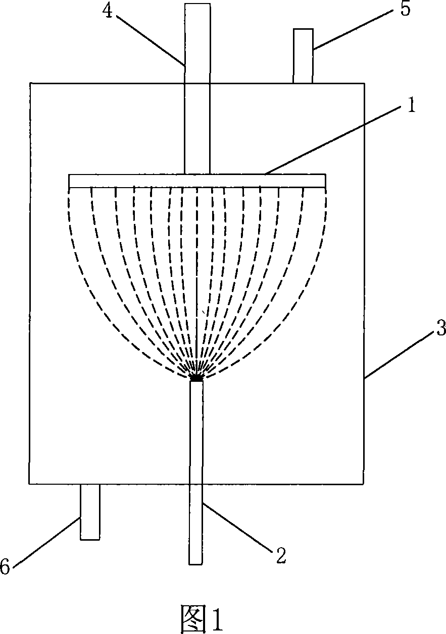 Method and apparatus for treating stepless discharging liquid