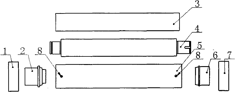 Method for manufacturing fixing heating roller coated with teflon film silastic