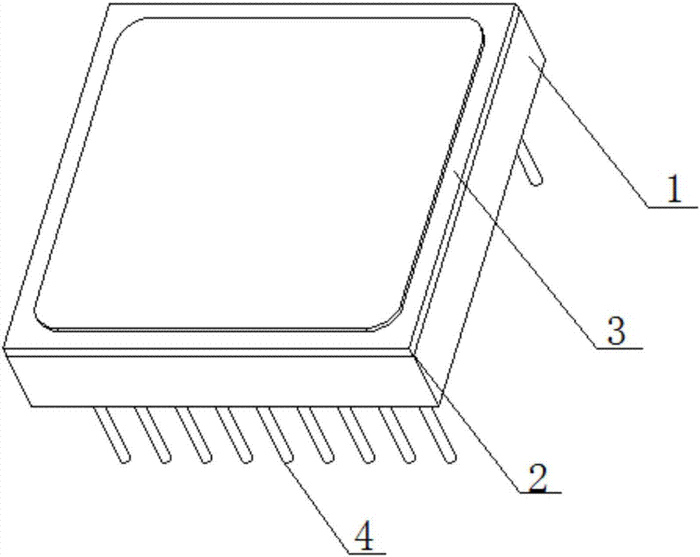 Preparation method of microwave and hybrid circuit tube shells of aluminum silicon carbide materials