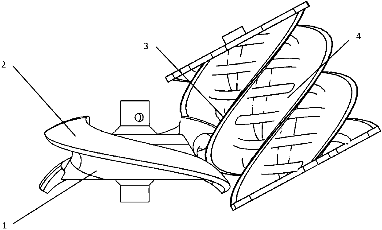 Line gear mechanism with variable angle drive