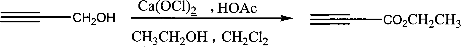 Process for synthesizing ethyl propiolate