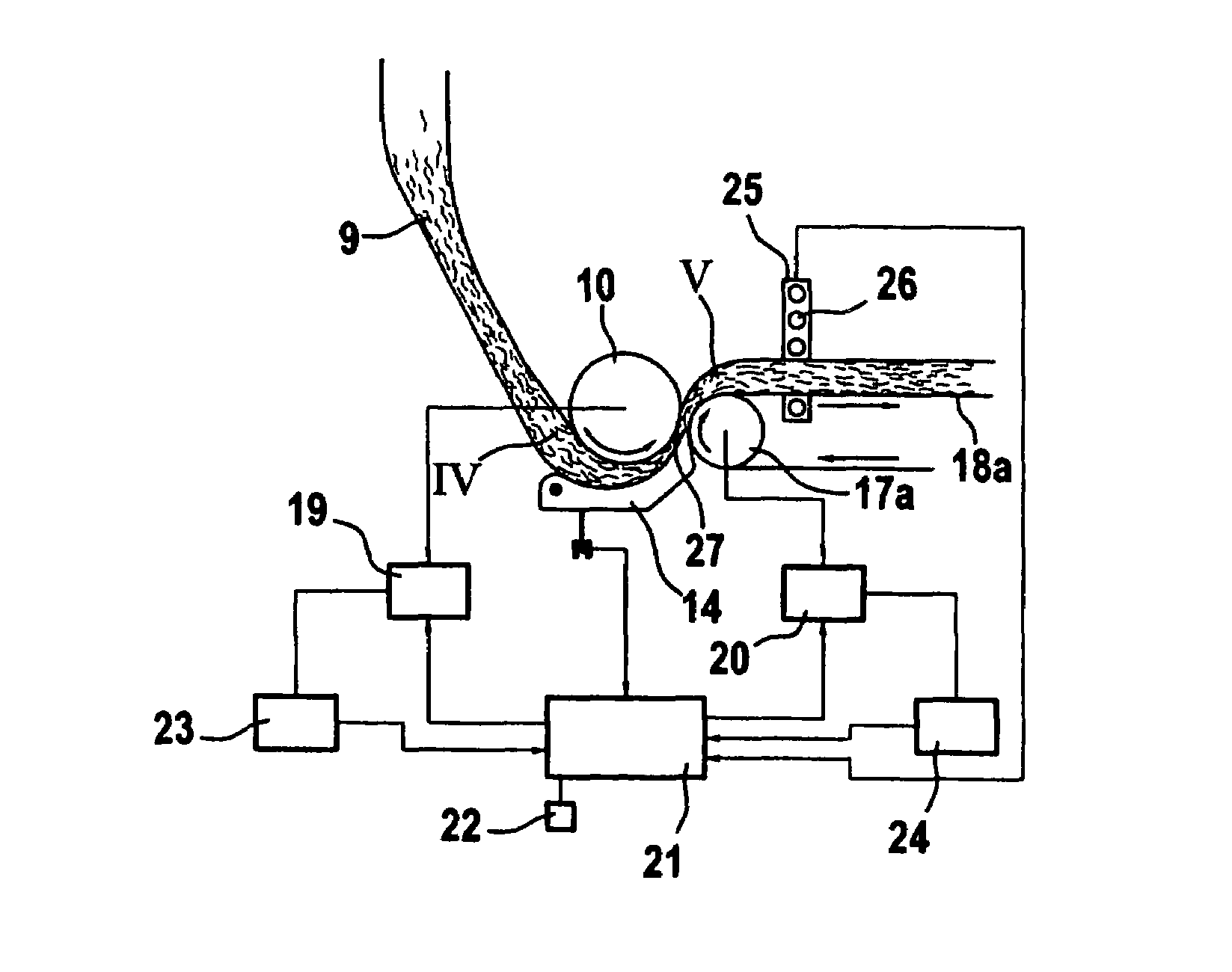 Device on a spinning preparation machine, for example a tuft feeder, having a feed device