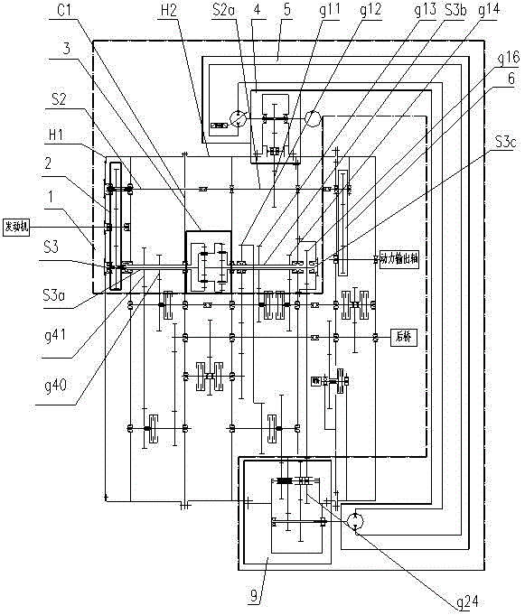 High Power Tractor Continuously Variable Transmission