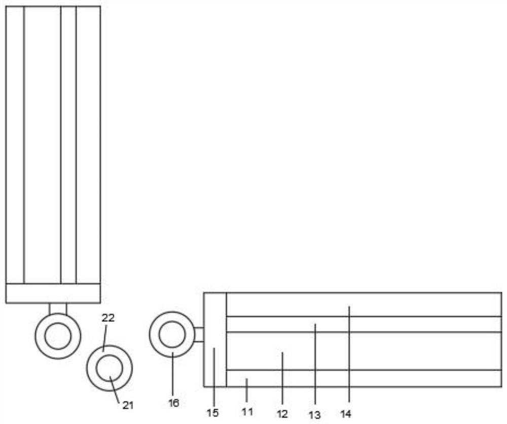 Easy-to-disassemble gypsum fixing device for orthopedics department