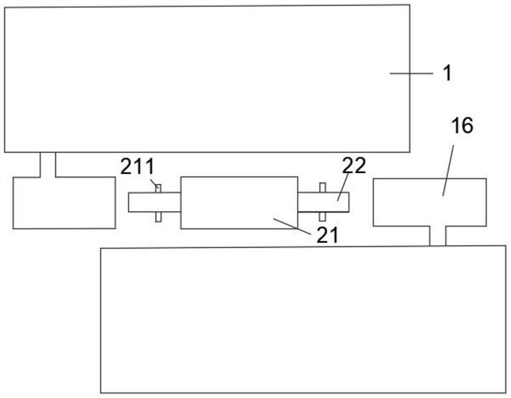 Easy-to-disassemble gypsum fixing device for orthopedics department