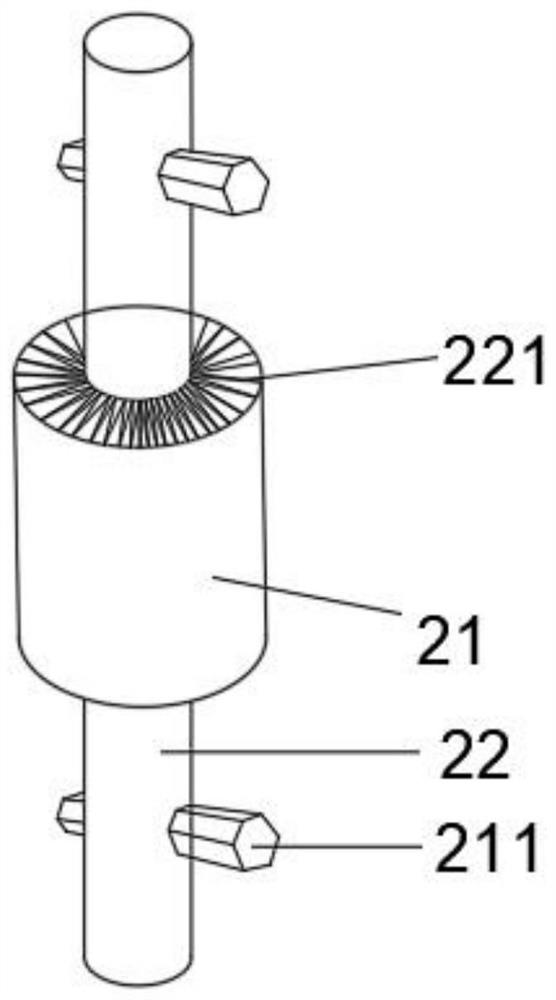 Easy-to-disassemble gypsum fixing device for orthopedics department