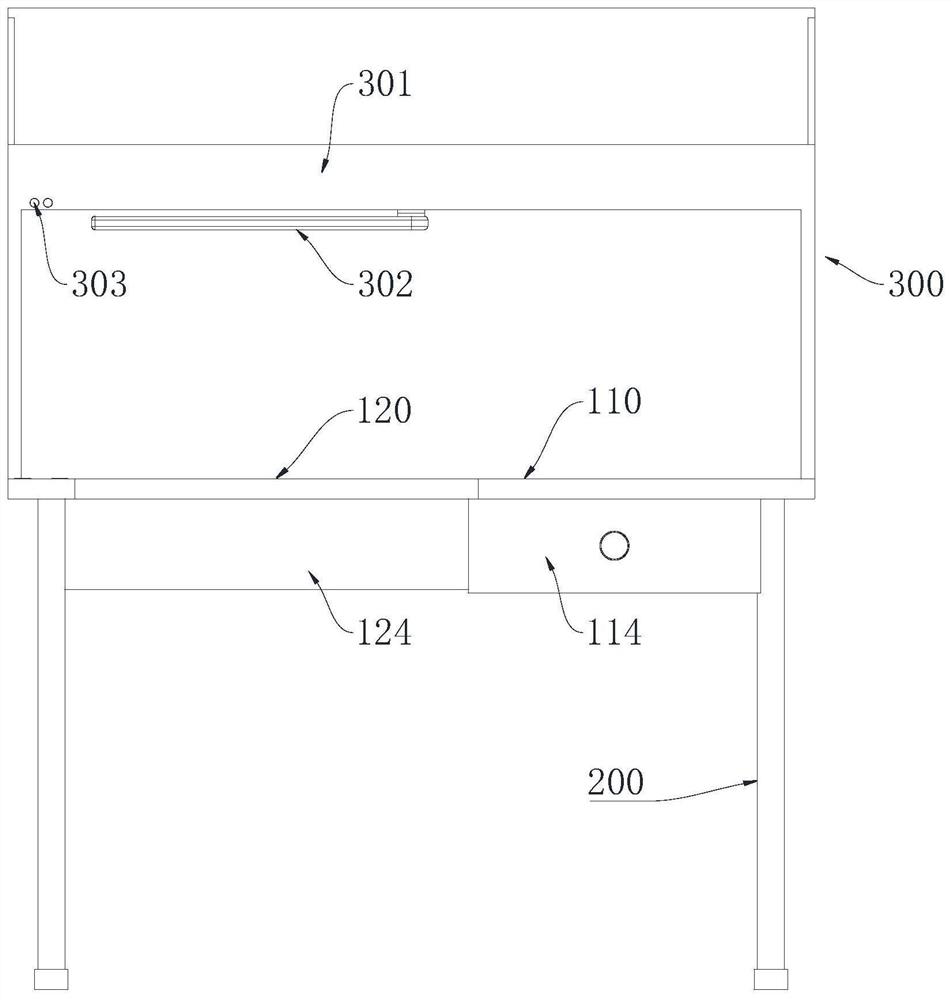 Multifunctional student desk