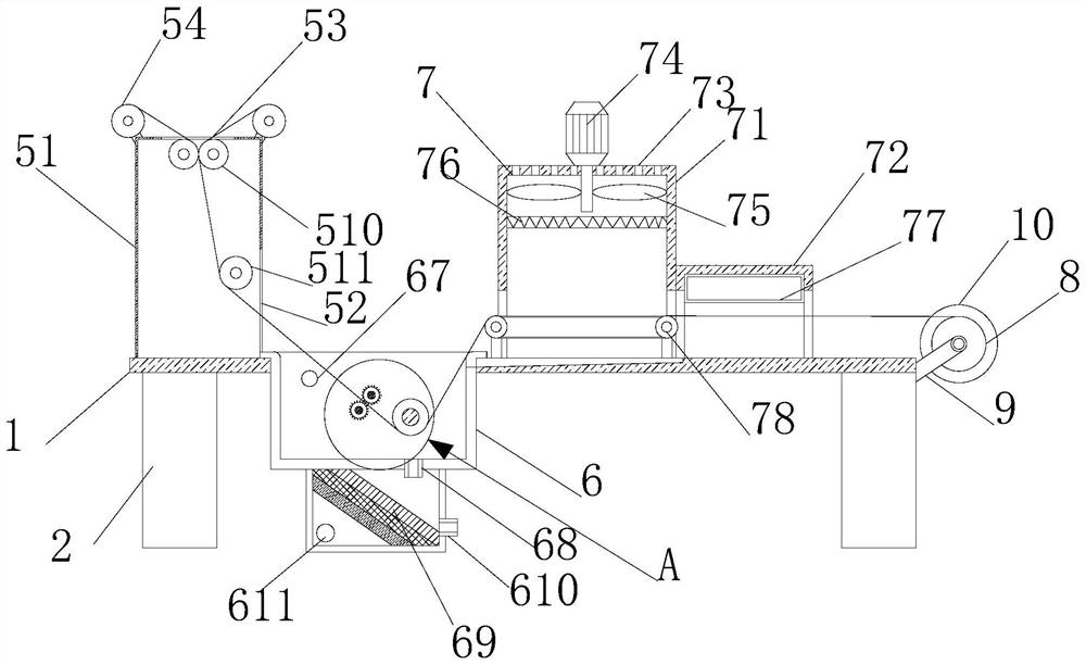 Rapid disinfection equipment for epidemic prevention masks