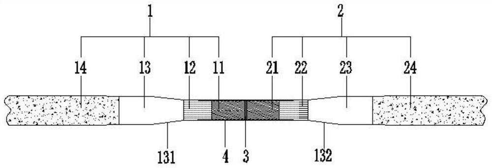 Polypropylene cable and insulating layer repairing method and application thereof