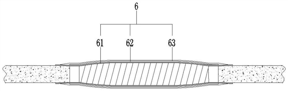 Polypropylene cable and insulating layer repairing method and application thereof