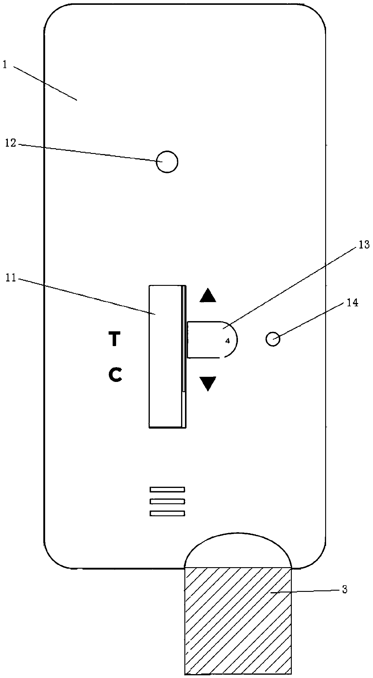 A portable detection device